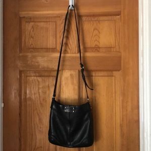 Kate spade black leather cross body
